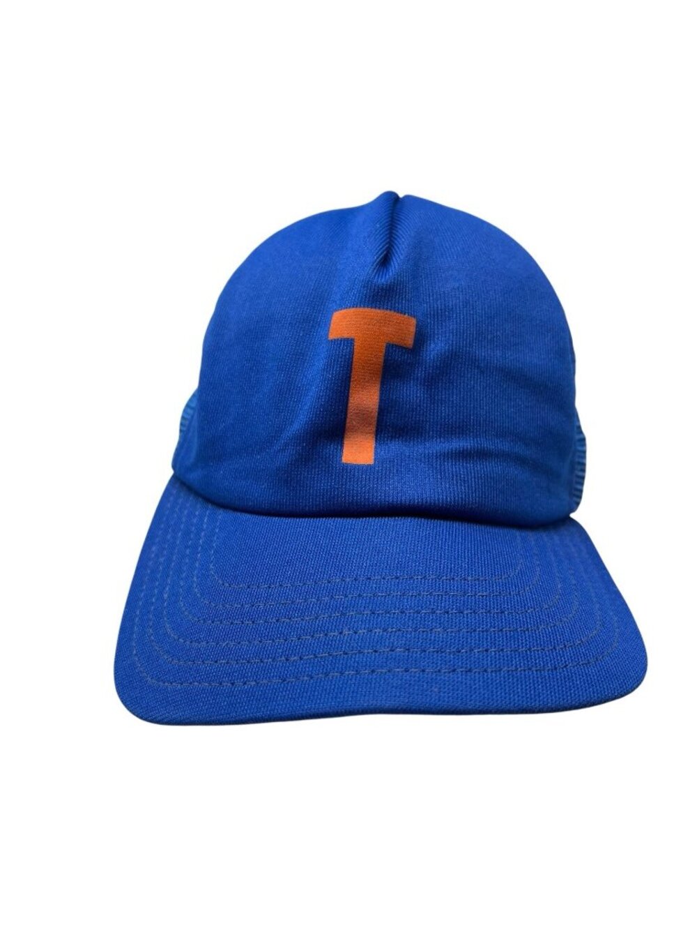 New Era Dupont Vtg Mesh Trucker Snapback Hat Cap Baseball Texas Rangers USA Made